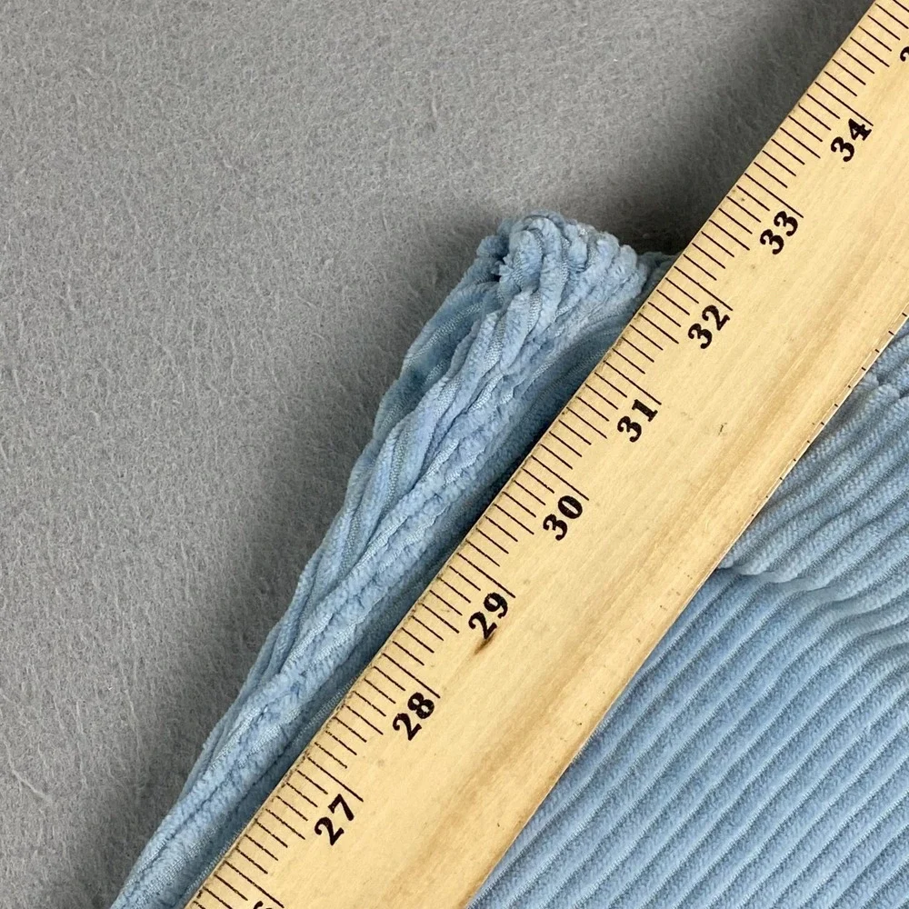 Levi's 514 Straight Fit Pants Mens 34x32 baby Blue Corduroy Regular Fit Cotton